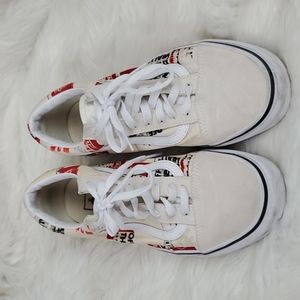 Van's Old School slip on lace flat shoes unisex size 8.5 M 10 W